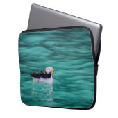 Puffin in der Auferstehungsbucht, Alaska Laptopschutzhülle (Vorderseite Links)