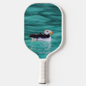 Puffin in der Auferstehungsbucht, Alaska Pickleball Schläger (Rückseite)