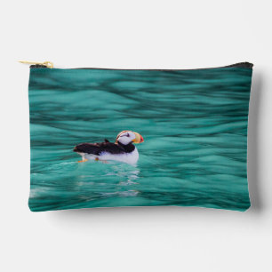 Puffin in der Auferstehungsbucht, Alaska Zubehörtasche