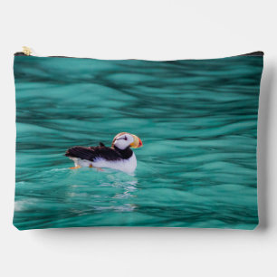 Puffin in der Auferstehungsbucht, Alaska Zubehörtasche