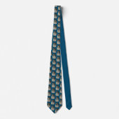 Puffin in Rocks Zeichnend Krawatte (Vorderseite)