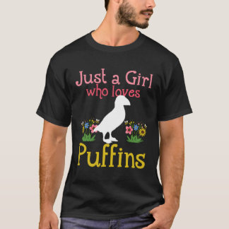 Puffin Just A Who Lieben Puffins T-Shirt