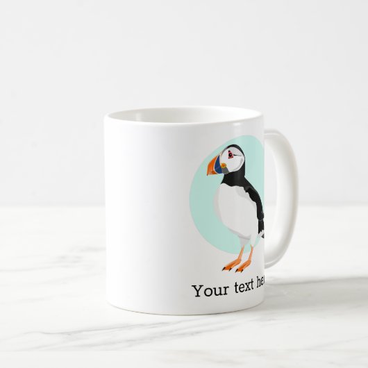 Puffin Kaffeetasse (VorderseiteRechts)