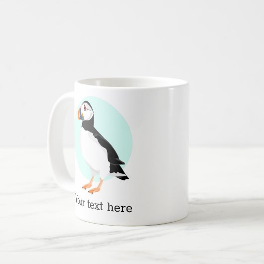 Puffin Kaffeetasse (Vorderseite Links)