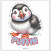 PUFFIN - KINDERZIMMER STICKER (Blatt)