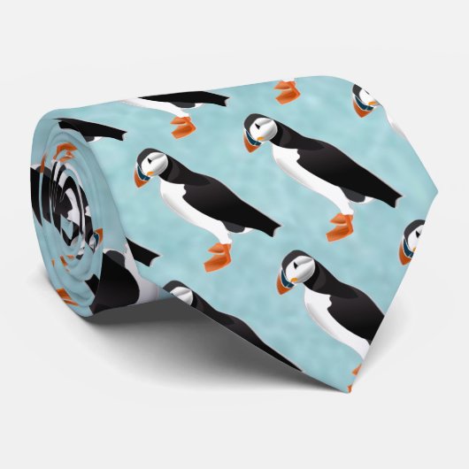 Puffin Krawatte (Gerollt)