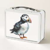 Puffin Metal Lunchbox (Rückseite)