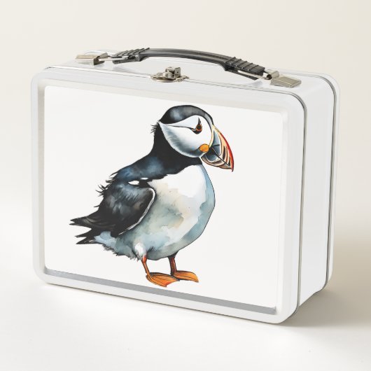 Puffin Metal Lunchbox (Vorderseite)