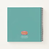 Puffin mit Makaronheft Notizblock (Rückseite)