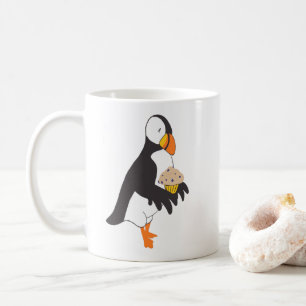 Puffin mit Muffin Kaffeetasse