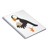 Puffin mit Muffin Notizblock (Rechte Seite)