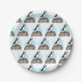 Puffin, niedlich pappteller (Vorderseite)