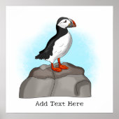 Puffin, niedlich poster (Vorne)