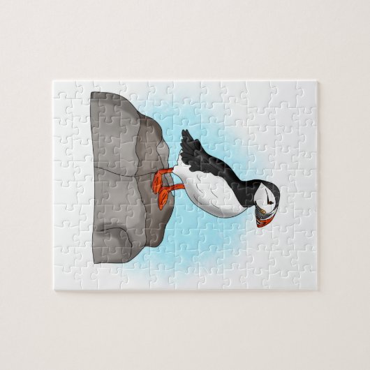 Puffin, niedlich puzzle (Horizontal)