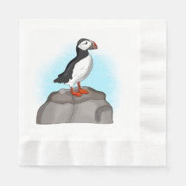 Puffin, niedlich serviette