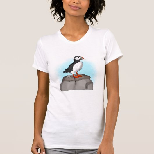 Puffin, niedlich T-Shirt (Vorderseite)
