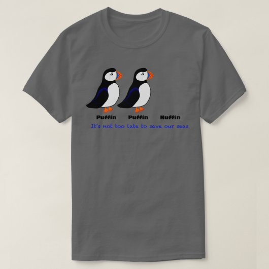 Puffin Nuffin T-Shirt (Design vorne)