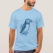 Puffin - Ocean Blue T-Shirt (Vorderseite)