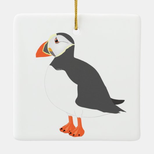 Puffin Ornament (Rückseite)