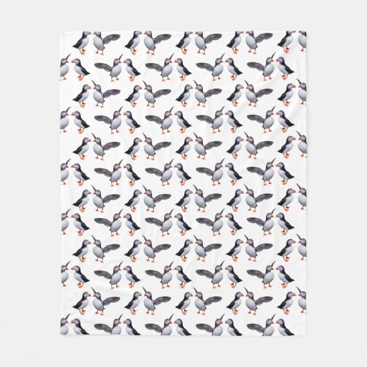 Puffin Pals Fleece Blanket (Vorderseite)