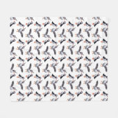 Puffin Pals Fleece Blanket (Vorderseite (Horizontal))