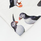 Puffin Pals Fleece Blanket (Ecke)
