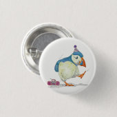 Puffin-Party Button (Vorne & Hinten)