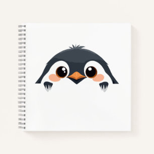 Puffin Peking Niedlich Adorable Funny Animal Carto Notizblock
