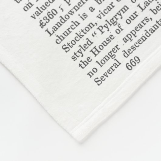 Puffin Portrait Fleecedecke (Ecke)