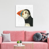 Puffin Portrait Leinwanddruck (Insitu (Wohnzimmer))
