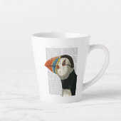 Puffin Portrait Milchtasse (Rechts)