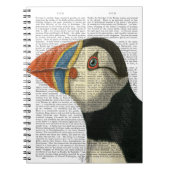 Puffin Portrait Notizblock (Vorderseite)