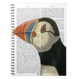 Puffin Portrait Notizblock