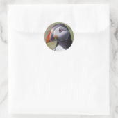 Puffin Portrait Stickers (Tasche)
