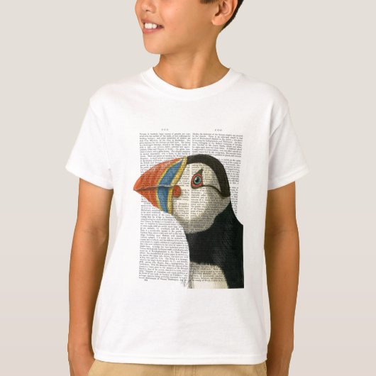Puffin Portrait T-Shirt (Vorderseite)