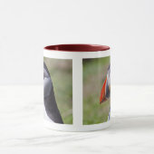 Puffin Portrait Tasse (Zentrum)