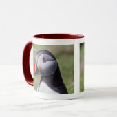 Puffin Portrait Tasse (Vorderseite Links)