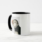 Puffin Portrait Tasse (Vorderseite Links)