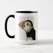 Puffin Portrait Tasse (Links)