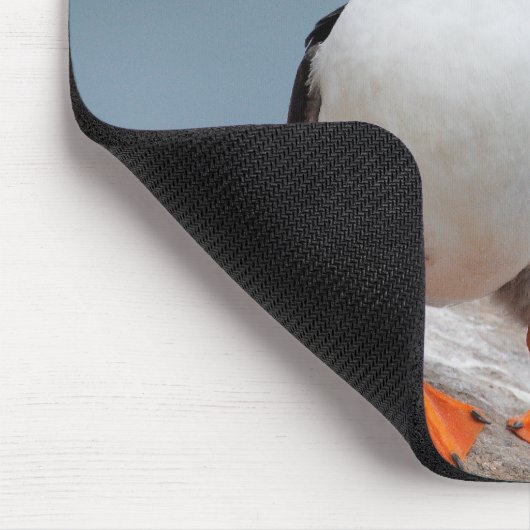 Puffin-Pose Mousepad (Ecke)