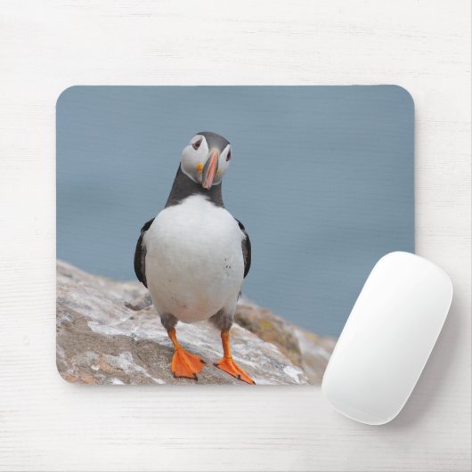 Puffin-Pose Mousepad (Mit Mouse)