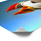 Puffin Poster (Ecke)