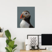 Puffin Poster (Heimbüro)