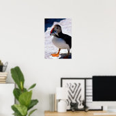 Puffin Poster (Heimbüro)
