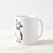 Puffin Pride Hat Wear Kaffeetasse (VorderseiteRechts)