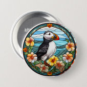 Puffin, Puffin, Canada puffin Button (Vorne & Hinten)