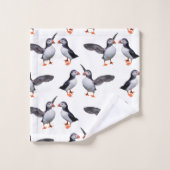 Puffin-Raserei-Badezimmer-Tuch-Set Badhandtuch Set (Waschlappen)
