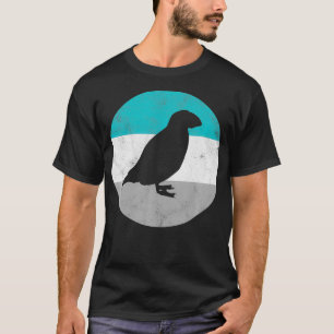 Puffin Retro Bird Gift For Men or Boys T-Shirt