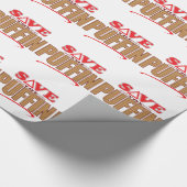 Puffin retten geschenkpapier (Ecke)