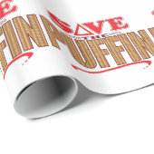 Puffin retten geschenkpapier (Rolleneckpunkt)